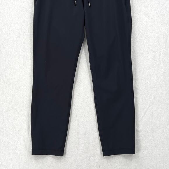LULULEMON On The Fly Woven 27" Pants Womens 6 Dark Navy Cropped Slim Straight - Picture 5 of 14